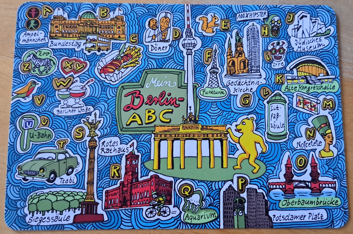 Berlin Postkarte