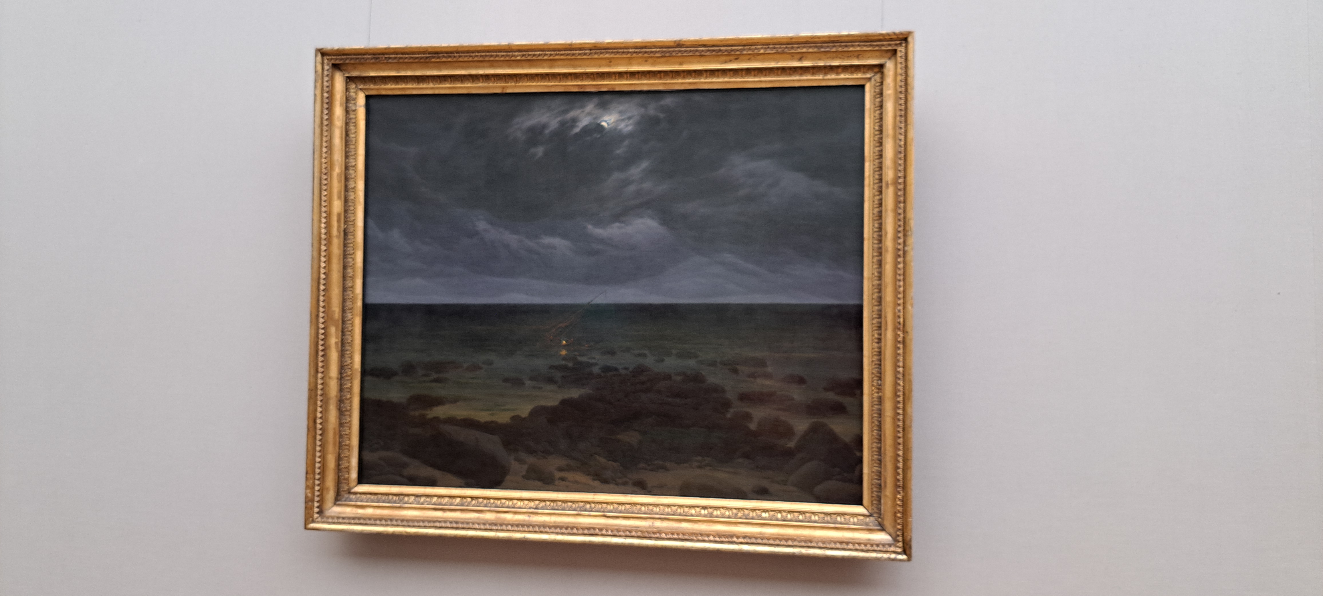 Caspar David Friedrich, Wolken, Mond