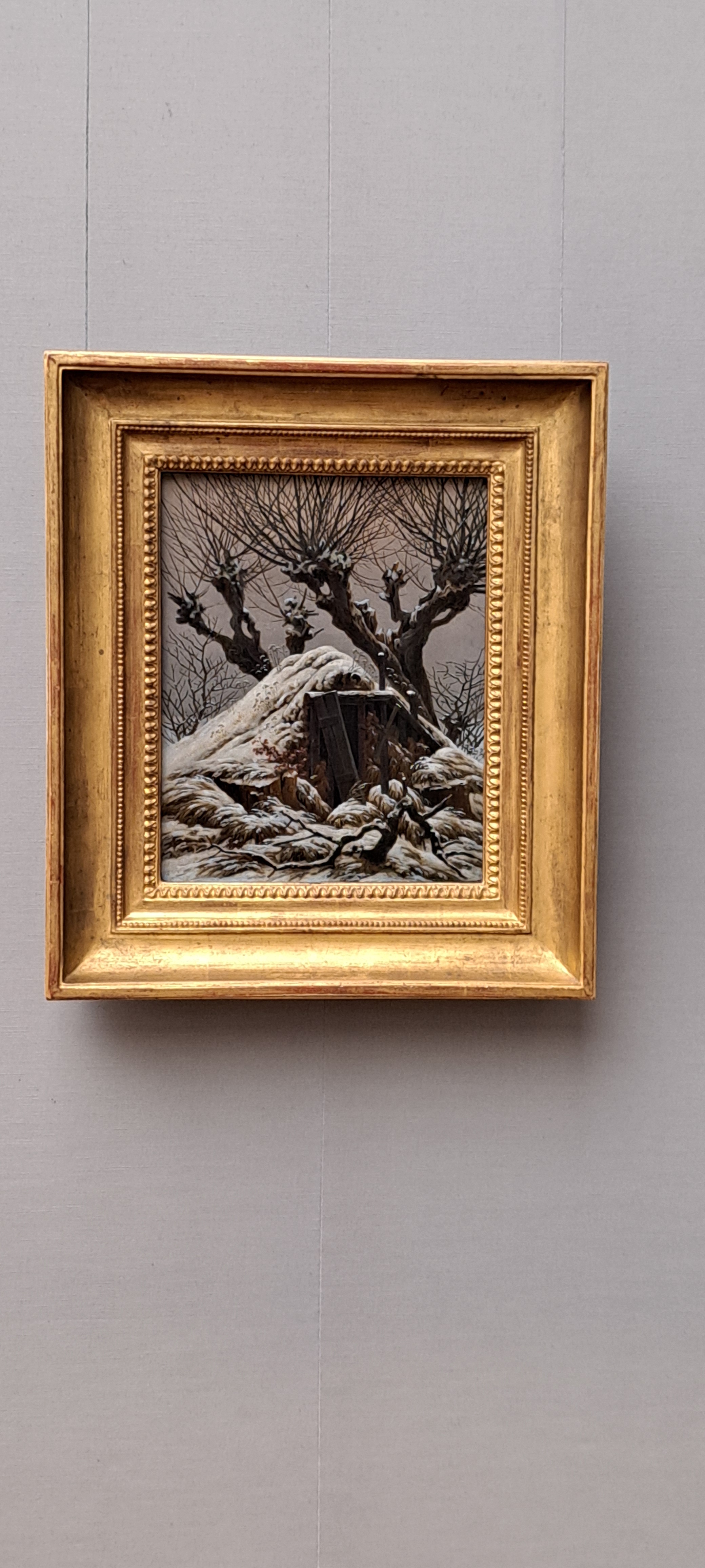 Caspar David Friedrich, Schneebedeckte Waldhütte