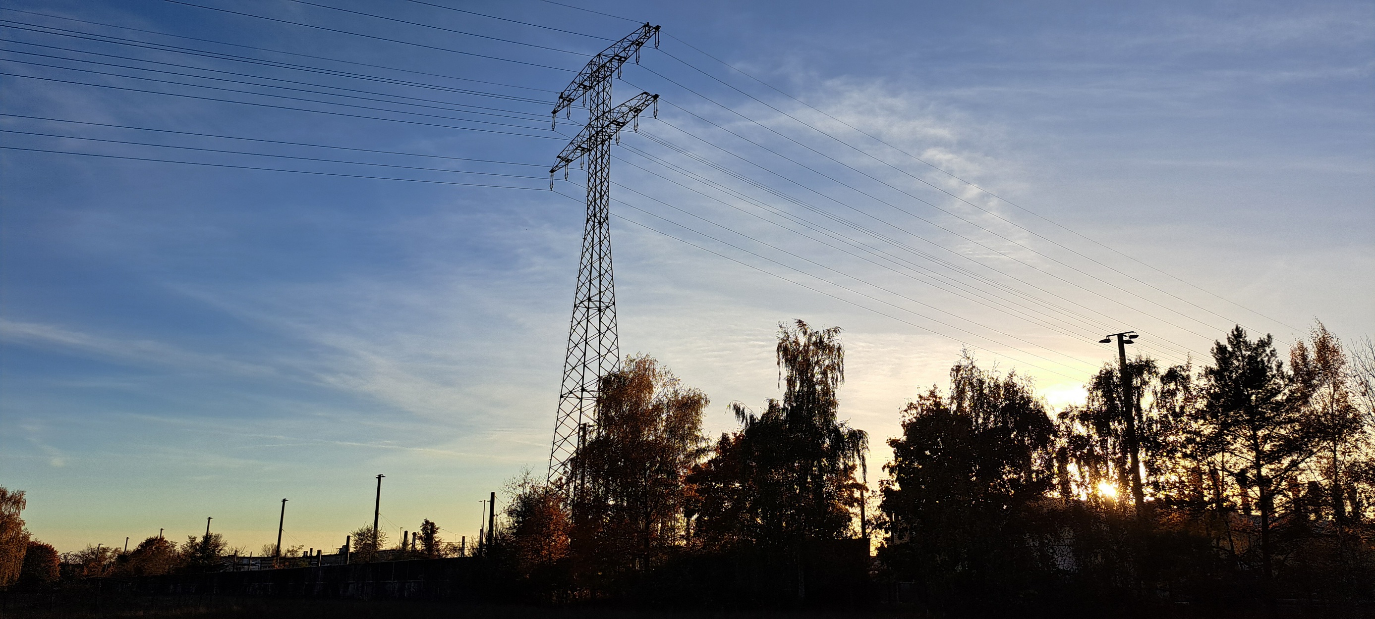 Gegenlicht Landschaft 