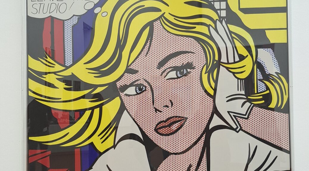 Roy Lichtensteins Bild Maybe he became ill