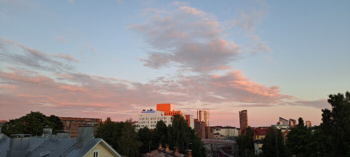 Sonnenuntergang Tampere